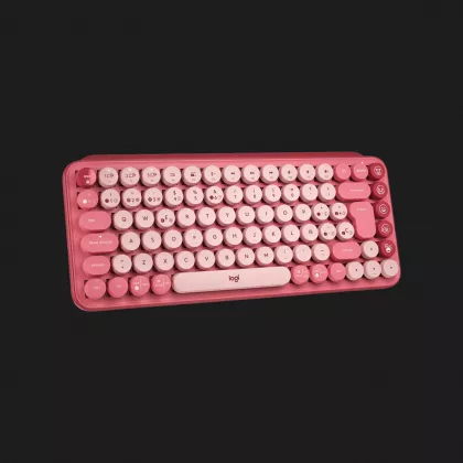 Клавіатура бездротова Logitech Pop Wireless Heartbreaker Rose в Новому Роздолі
