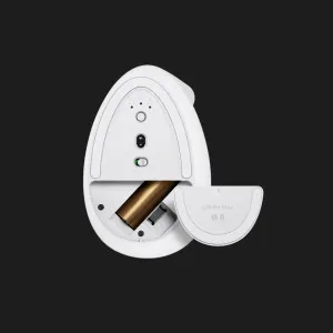 Миша бездротова Logitech Lift for Mac Vertical Ergonomic Off White (UA) в Олександрії