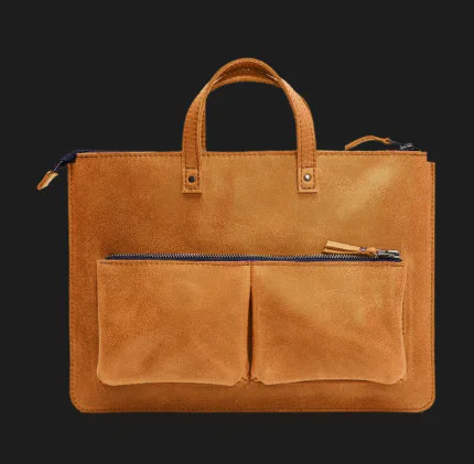 Чохол-сумка INCARNE Brave для MacBook Pro 14'' (2021-2023) (Сognac)