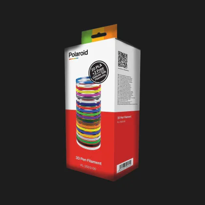 Набір нитки 1.75мм PLA 22 кольори для ручки 3D Polaroid