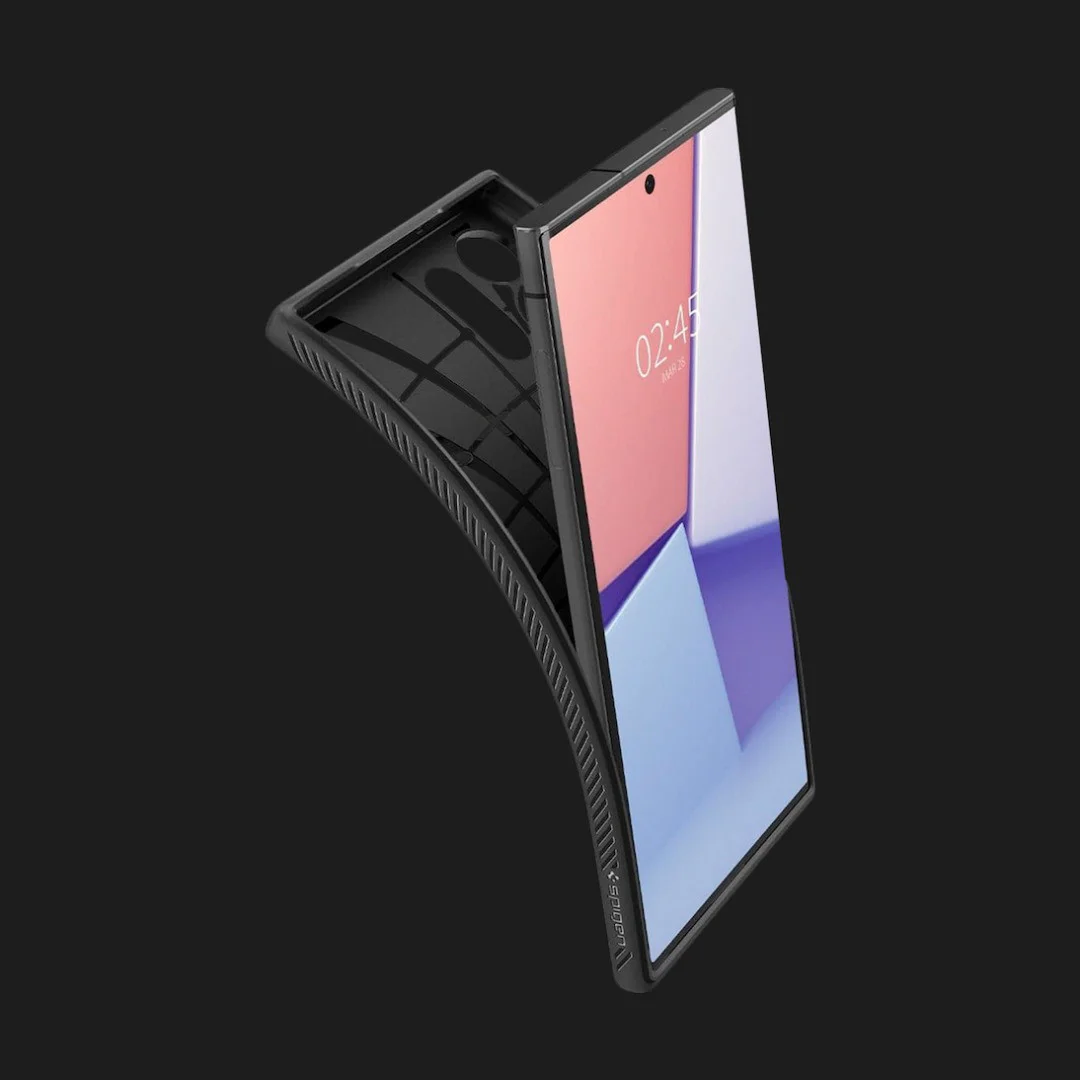 Чохол Spigen Liquid Air для Samsung Galaxy S23 Ultra (Matte Black)