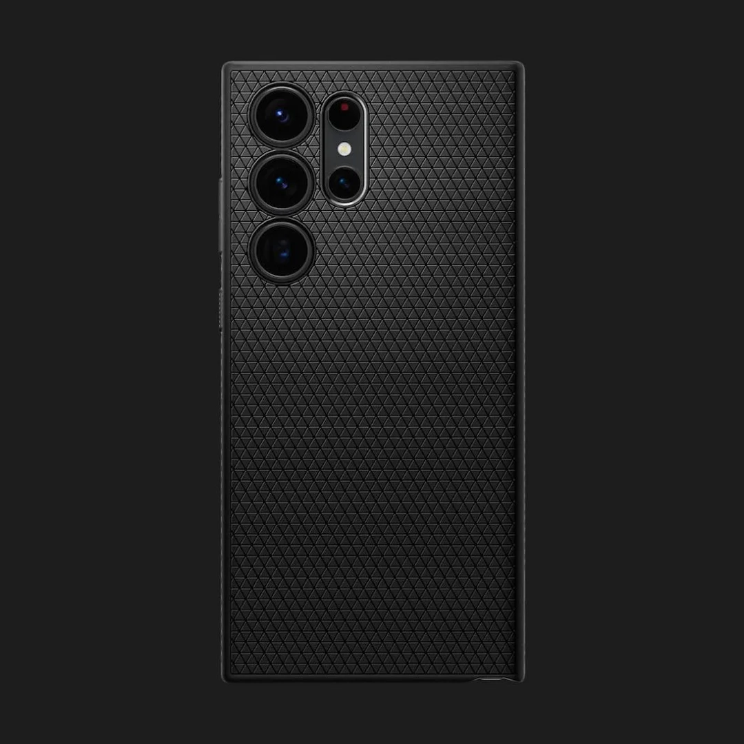 Чохол Spigen Liquid Air для Samsung Galaxy S23 Ultra (Matte Black)