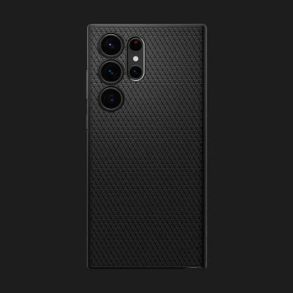 Чохол Spigen Liquid Air для Samsung Galaxy S23 Ultra (Matte Black) в Сваляві