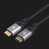 Кабель 2Е HDMI 2.1 (AM/AM) 4K/120Hz, 8K/60Hz 48Gbps, Ultra High Speed, 3м, (Black)