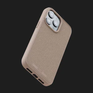 Чохол Elements Njord Fabric MagSafe Case для iPhone 15 Pro (Pink Sand) в Хмельницькому