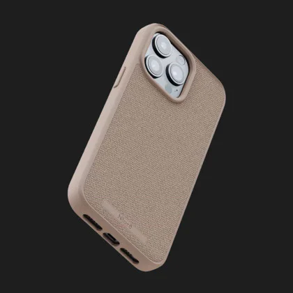 Чохол Elements Njord Fabric MagSafe Case для iPhone 15 Pro (Pink Sand) в Ковелі