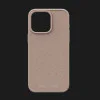 Чохол Elements Njord Fabric MagSafe Case для iPhone 15 Pro (Pink Sand)