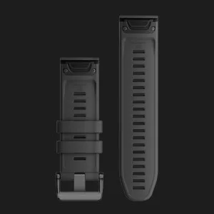 Ремінець Garmin 26mm QuickFit Black Silicone Band (010-13281-00)