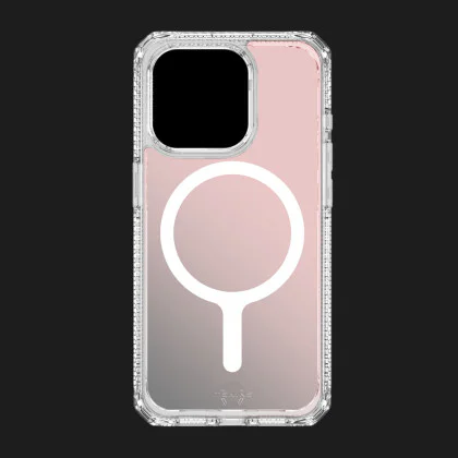 Чохол iTSkins HYBRID R Iridescent with MagSafe для iPhone 15 Pro (Pink)