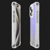 Чохол iTSkins HYBRID R Iridescent with MagSafe для iPhone 15 Pro (Violet)