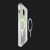 Чохол iTSkins HYBRID R Iridescent with MagSafe для iPhone 15 (Green)