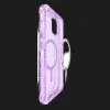 Чохол iTSkins HYBRID R Spark with MagSafe для iPhone 15 (Light Purple)