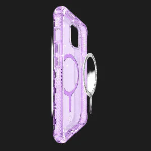 Чохол iTSkins HYBRID R Spark with MagSafe для iPhone 15 (Light Purple) в Сваляві