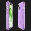 Чохол iTSkins HYBRID R Spark with MagSafe для iPhone 15 (Light Purple)