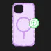 Чохол iTSkins HYBRID R Spark with MagSafe для iPhone 15 (Light Purple)