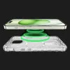 Чохол iTSkins HYBRID R Spark with MagSafe для iPhone 15 (Transparent)