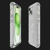 Чохол iTSkins HYBRID R Spark with MagSafe для iPhone 15 (Transparent)
