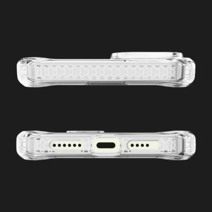 Чохол iTSkins HYBRID R Iridescent with MagSafe для iPhone 15 (Violet) в Ковелі