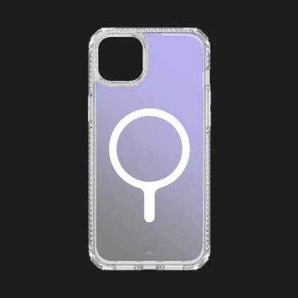 Чохол iTSkins HYBRID R Iridescent with MagSafe для iPhone 15 (Violet)