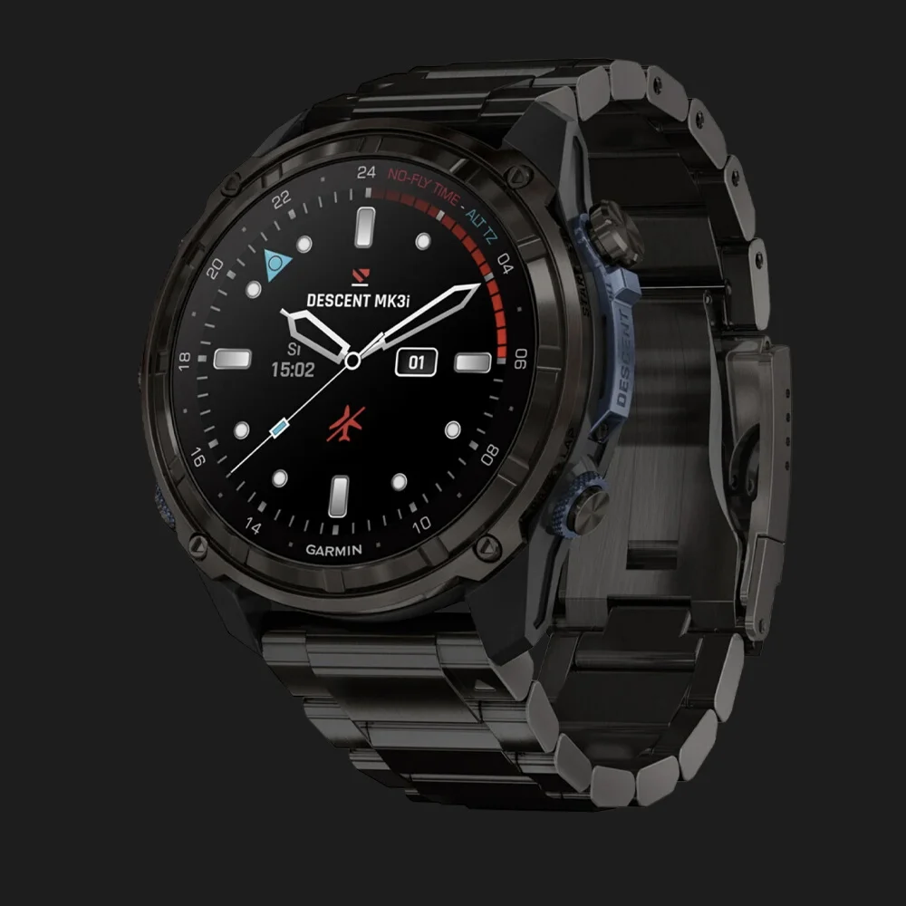 Garmin Descent Mk3i 51mm Carbon Gray DLC Titanium with DLC Titanium Band