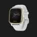 Часы Garmin Venu Sq Light Gold Aluminum Bezel with White Case and Silicone Band