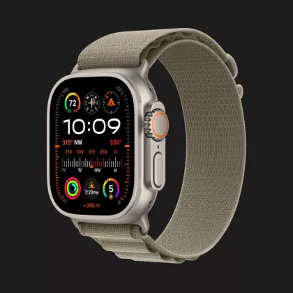 Ремінець Apple Alpine Loop для Apple Watch 49/46/45/44 mm Size S (Olive) в Дніпрі