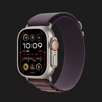 Ремінець Apple Alpine Loop для Apple Watch 49/46/45/44 mm Size S (Indigo) в Дніпрі