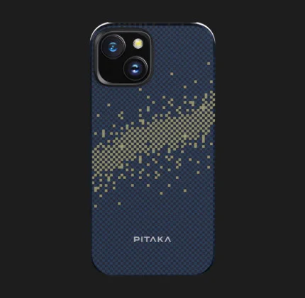 Чехол Pitaka MagEZ Case 4 для iPhone 15 Plus (Milky Way Galaxy)