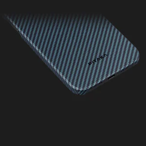 Чехол Pitaka MagEZ Case 4 для iPhone 15 (Black/Blue Twill) в Хмельницком