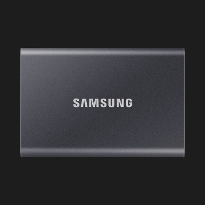 Зовнішній SSD-накопичувач Samsung T7 2TB (Titan Gray)