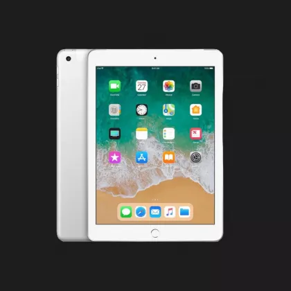 б/у Apple iPad 32GB, Wi-Fi + LTE, Silver (2018) (Як Новий