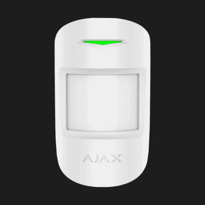 Датчик движения Ajax MotionProtect Plus, Jeweller, беспроводной, (White) в Херсоне