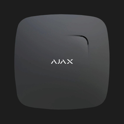 Датчик дыма и угарного газа Ajax FireProtect Plus, Jeweller, беспроводной, (Black) в Хусті