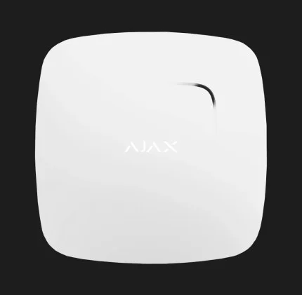 Датчик диму і чадного газу Ajax FireProtect Plus, Jeweller, бездротовий, (White)