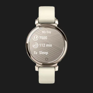 Garmin Lily 2 Cream Gold with Coconut Silicone Band в Бердичеві