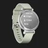 Garmin Lily 2 Classic Silver with Sage Gray Nylon Band