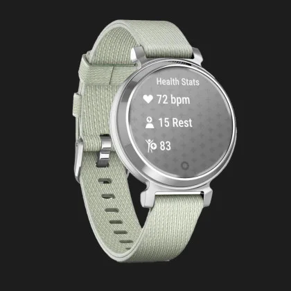 Garmin Lily 2 Classic Silver with Sage Gray Nylon Band