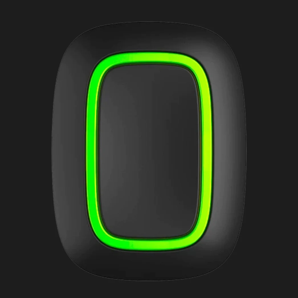 Бездротова тривожна кнопка Ajax Button (Black)
