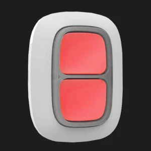 Беспроводная тревожная кнопка Ajax DoubleButton (White) в Дрогобыче