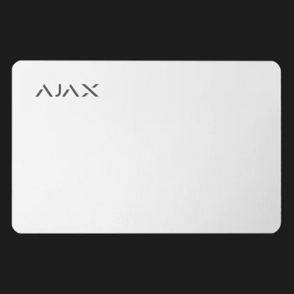 Бесконтактная карта Ajax Pass Jeweler, 10 шт (White) в Полтаве