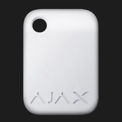 Бесконтактный брелок Ajax Tag, 100 шт (White) Запорожья