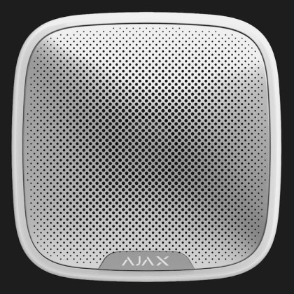 Бездротова зовнішня сирена Ajax StreetSiren 113 дБ, (White) Кременчуці