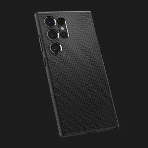 Чехол Spigen Liquid Air для Samsung Galaxy S24 Ultra (Matte Black) в Александрии