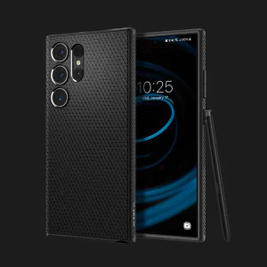 Чехол Spigen Liquid Air для Samsung Galaxy S24 Ultra (Matte Black) в Александрии