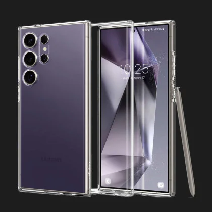 Чохол Spigen Liquid Crystal для Samsung Galaxy S24 Ultra (Crystal Clear) в Трускавці