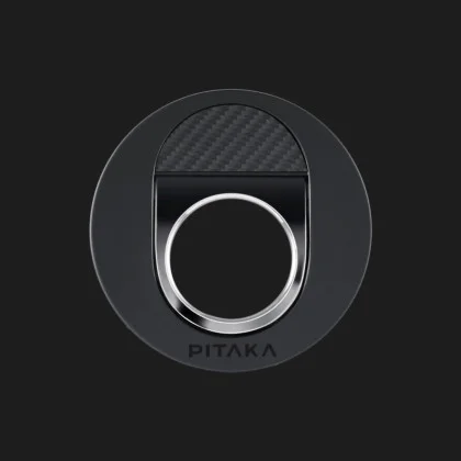 Тримач Pitaka MagEZ Grip 2 для iPhone (Black/Grey Twill) в Херсоні