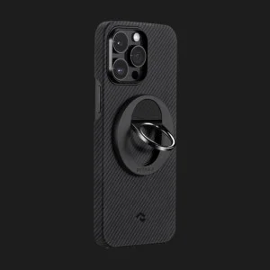 Держатель Pitaka MagEZ Grip 2 для iPhone (Black/Grey Twill) в Белой Церкви