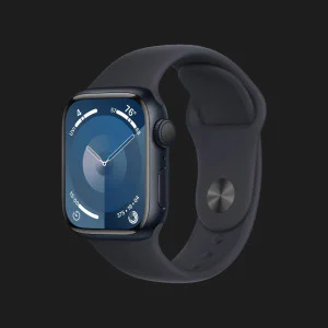 б/у Apple Watch Series 9 45mm Midnight Aluminum Case with Midnight Sport Band M/L (MR9A3) (Хорошее состояние)