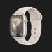 б/у Apple Watch Series 9 41mm Starlight Aluminum Case with Starlight Sport Band S/M (MR8T3)