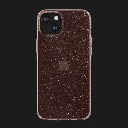 Чехол Spigen Liquid Crystal Glitter для iPhone 15 (Rose Quartz) в Луцке